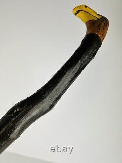 Eagle Head Handle Hand Carved Walking Cane Wooden Walking Stick Handmade