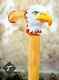 Eagle Handle Wooden Walking Stick Hand Carved Walking Cane Christmas Gift Eagle