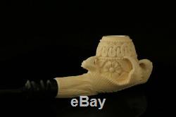 Eagle's Claw Hand Carved Block Meerschaum Pipe by Tekin in a fitted case 8097