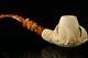 Eagle's Claw Hand Carved Block Meerschaum Pipe With Case 10222
