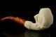 Eagle's Claw Hand Carved Block Meerschaum Pipe With A Custom Case 10734