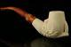 Eagle's Claw Hand Carved Block Meerschaum Pipe With Custom Case 10975