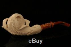 Eagle's Claw Hand Carved by I. Baglan Meerschaum Pipe in CASE 10379