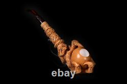 Eagle's Meerschaum Pipe, Hand Carved Eagle's Claw, Eagle Claw