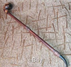 Extra Long tobacco smoking pipe Hand Carved eagle long stem unsmoked new pipes