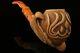 Flames In Eagle's Claw Hand Carved Block Meerschaum Pipe In Case 9494