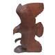 Flying Eagle In Brown Hand Carved Wood Sculpture Original Art Novica Bali