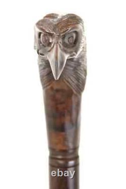 Hand Carved Eagle Head Wooden Walking Stick Walking Cane For Men Women Best Gift