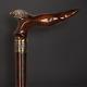 Hand Carved Eagle Personalized Walking Stick Walking Cane Wooden For Men Gift Q5