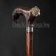 Hand Carved Eagle Wooden Walking Stick Cane For Men And Women Bird Best Gift