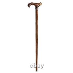 Hand Carved Eagle Wooden Walking Stick Cane For Men And Women Bird Best GIFT
