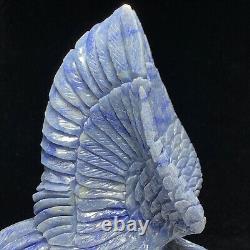 Handcarved Natural Crystal. Quartz Mineral Specimens, including Eagles And Fish