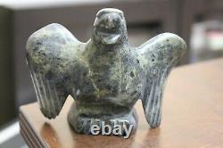 Howard Moose (Cree) 1992 Hand Carved Soapstone Eagle