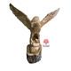 Huge Eagle Artist Figure Olive Wood 57x63cm Hand Carved Bethlehem Artistic Craft