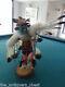 Kachina Katsina Eagle Dance By Spencer, Hand Carved And Painted Carving