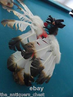 Kachina Katsina Eagle Dance by Spencer, Hand carved and painted carving