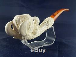Large Size Eagle's Claw, Block Meerschaum, Hand Carved Eagle's Claw