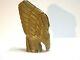 Larry Bomberry Eagle Carving Hand Carved Soapstone Sculpture, 10x5.5x3
