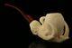 Lattice Eagle's Claw Hand Carved Block Meerschaum Pipe With Case 10408