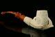 Lattice Eagle's Claw Hand Carved Block Meerschaum Pipe With Custom Case 10858