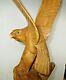 Magnificent Balinese 21 Tall Perched Carved Eagle Wood Root Masterful Detail