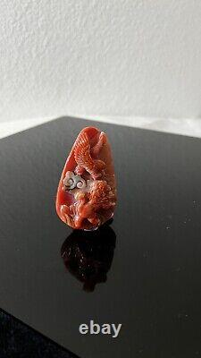 Natural Gemstone Hand-carved Pendant Exquisite Collectible Boutique Pendant E