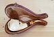 Nice Antique Meerschaum Pipe Hand Carved Eagle Claw Closed