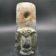 Old China Hongshan Culture Jade Stone Hand-carved Eagle Statue, #389