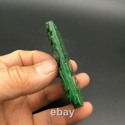 Old China antique Green jade jadeite hand-carved eagle Statue, H336
