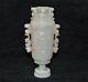 Old China Natural Hetian Jade Hand Carved Eagle Bear Statue Goblet Wineglass Cup