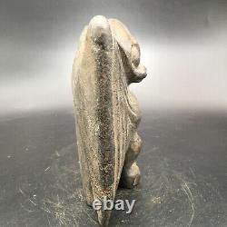 Old Chinese Hongshan Culture Meteorite iron stone Hand-carved eagle Statue, A599