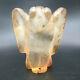 Old Chinese Hongshan Culture Crystal Hand-carved Eagle Statue, A310