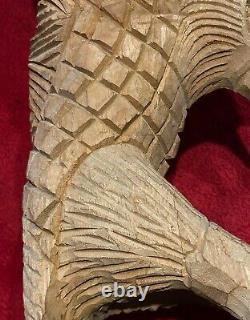 Original Eagle Hand Carved Wooden Sculpture 24