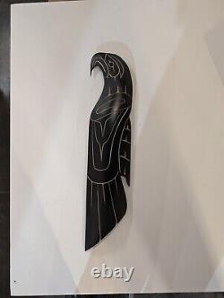 Original Eagle Native Carving First Nations Indigenous Artist DAVID LOUIS