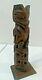 Robert Ball Handmade Wooden Hand Carved Native American Eagle Totem Pole Art