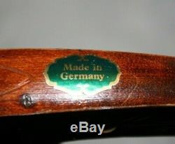Rare German Hand Carved Wood Eagle/ax Walking Stick/cane 34 1/2 Inch Very Nice