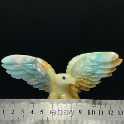 Rare of Natural Crystal Quartz Mineral Specimens Were Hand Carved Eagle Boutique