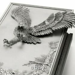 Royal Selangor Hand Finished Oriental Collection Pewter Eagle plaque Gift