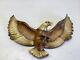 Soaring Eagle Sculpture Hand Carved Wood Wall Art Decor