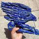 Top! Natural Lapis Lazuli Hand Carved Eagle Quartz Crystal Reiki Healing Gift