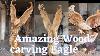 The Secret Behind This Mind Blowing Eagle Sculpture Revealed Woodworking
