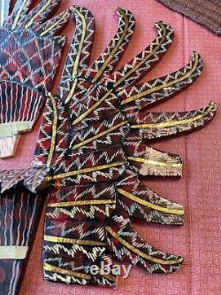 Unique Balinese Wooden Garuda Sculpture, Gift, Hand Carving Black Garuda