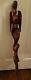 Vtg Wooden Walking Stick Handle Handmade Eagle Head Hand Carved Support Canes