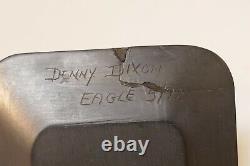 Vintage 1992 Haida Native Denny Dixon Hand Carved Argillite Eagle Plaque