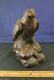 Vintage Hand Carved Decorative Folk Art Heavily Detailed Bird Eagle Heavy Piece