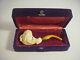 Vintage Hand Carved Eagle Claw Cb 38 Meerschaum Estate Tobacco Smoking Pipe
