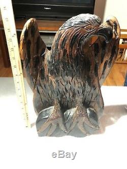 Vintage Hand Carved Eagle (new England)