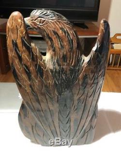Vintage Hand Carved Eagle (new England)