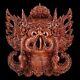 Vintage Hand-carved Mask Garuda Bali Wood Wall Art God Bird Guardian Eagle Rare