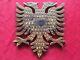 Vintage Wooden Eagle Hand Carved Albania Kosovo Eagle One Heart One Symbol Great
